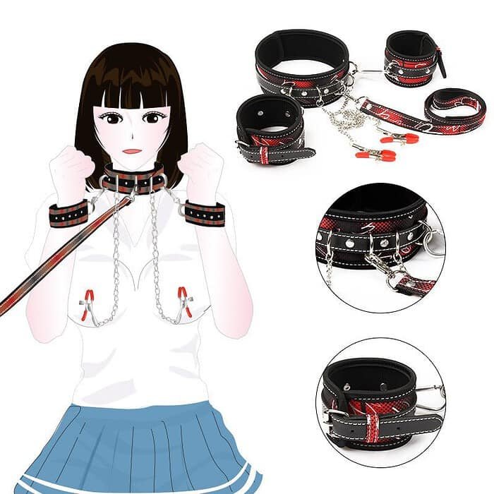 Handcuffs Strap Rope Restraints System Sexy Game - Image 2