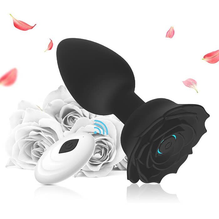 Wireless Remote Control Rose Anal Plug - Image 3