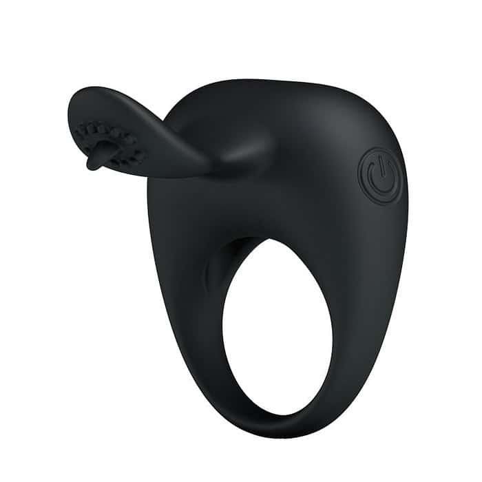 Vibrating Silicone Cock Ring Men's Toys - Image 2