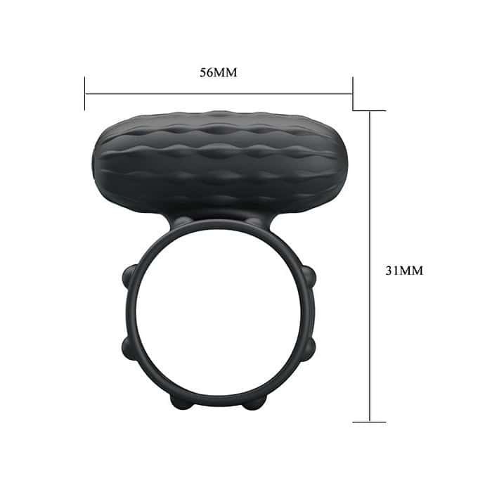 Vibrating Silicone Cock Ring - Image 5