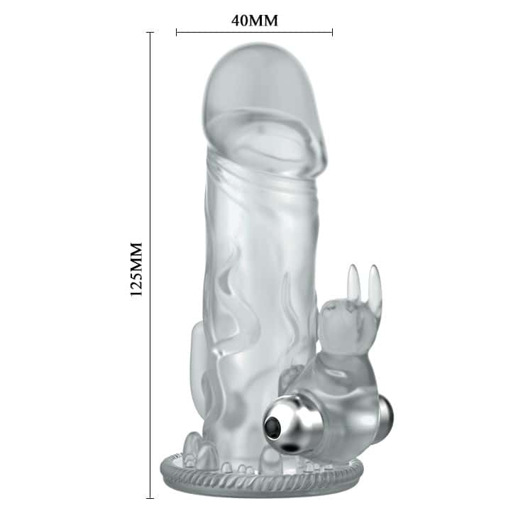 Ultimate Vaginal Ribbed Shaft Crystal Sleeve