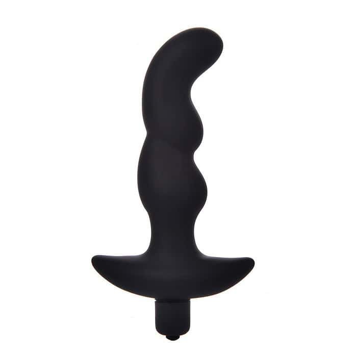 Silicone Vibrating Anal Butt Beads Plug - Image 2
