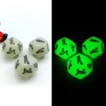 Fluorescence 12 Sided Sex Dice Couples Game - Image 3
