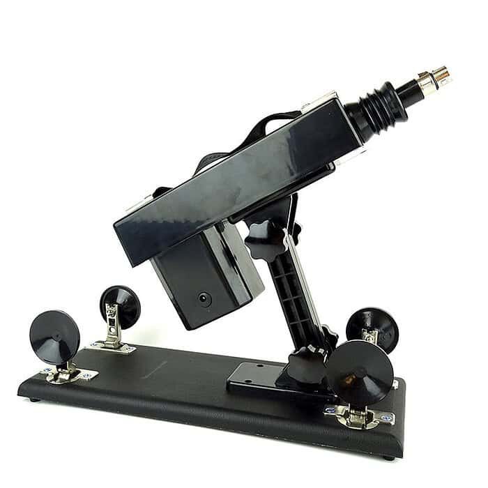 Power Black Sex Machine with 3 Attachments - Image 9