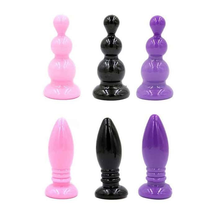 Anal Butt Plug Beads G-Spot Massager Dildo - Image 8