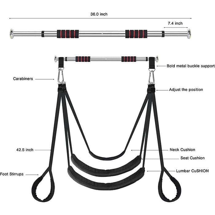 Over-The-Door Sex Swing Bondage Boutique - Image 11