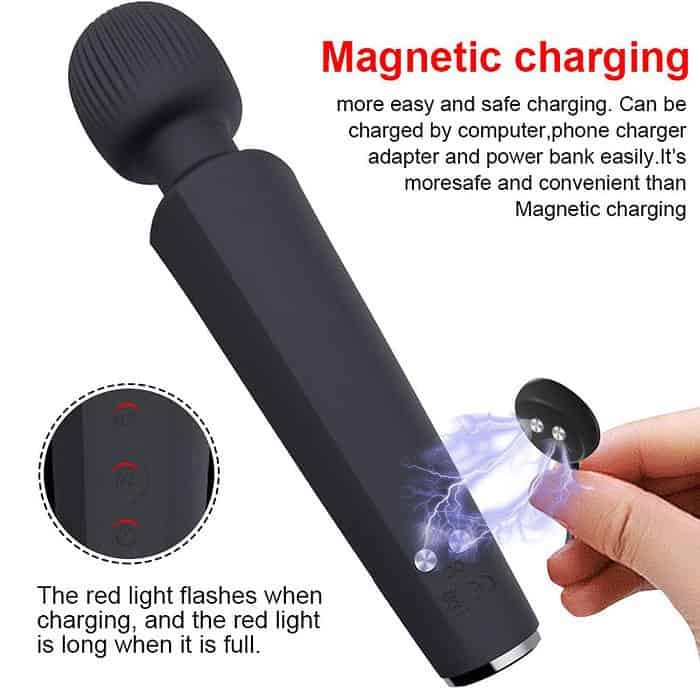 20 Speed Charging Massage Vibrator - Image 9