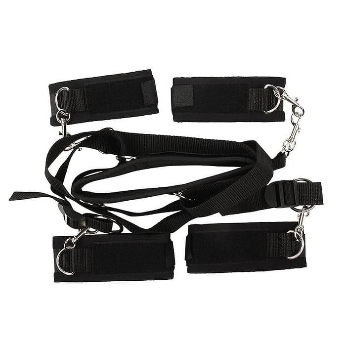 Handcuffs Strap Rope Restraints System Set Sexy Game - Image 3