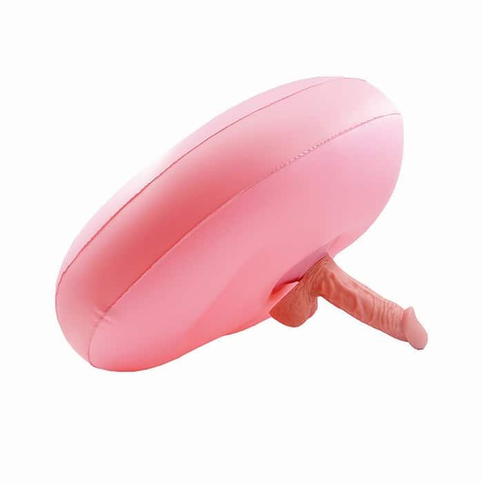 Sit And Ride Inflatable heart Seat With Vibrating Dildo - Image 3