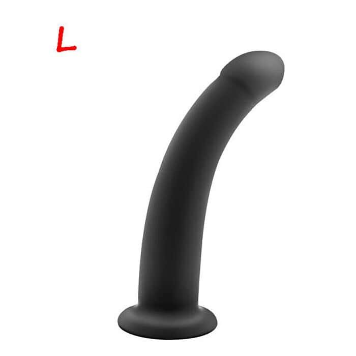 Unisex Silicone Anal Butt Plug Suction Cup Dildo - Image 4