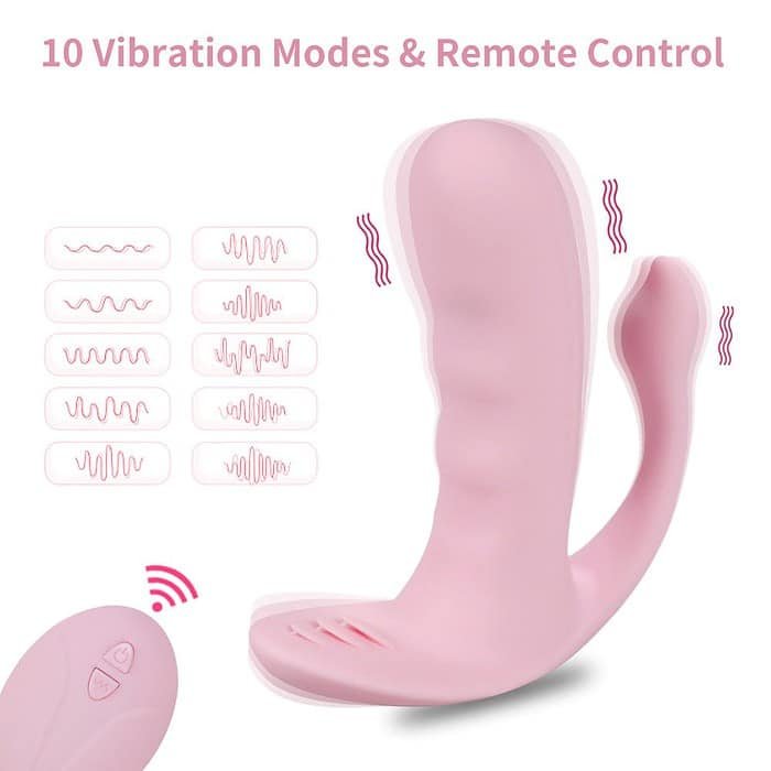 10 Speed Remote Silicone Wearable Vibrators - Image 5