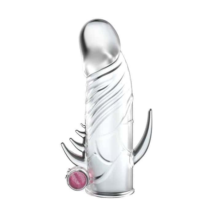 Vibrating Crystal Sleeve Male Pocket Pussy - Image 3