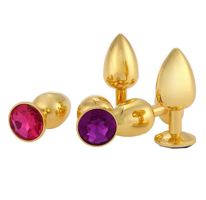 Anal Plugs Stainless Steel Metal Anal Butt Plug - S/M/L - Image 3