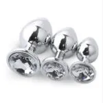Anal Plugs Stainless Steel Metal Butt Plug (S) - Image 9