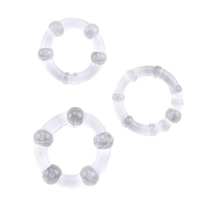 3 PCS Silicone Delay Ejaculation Rings - Image 3
