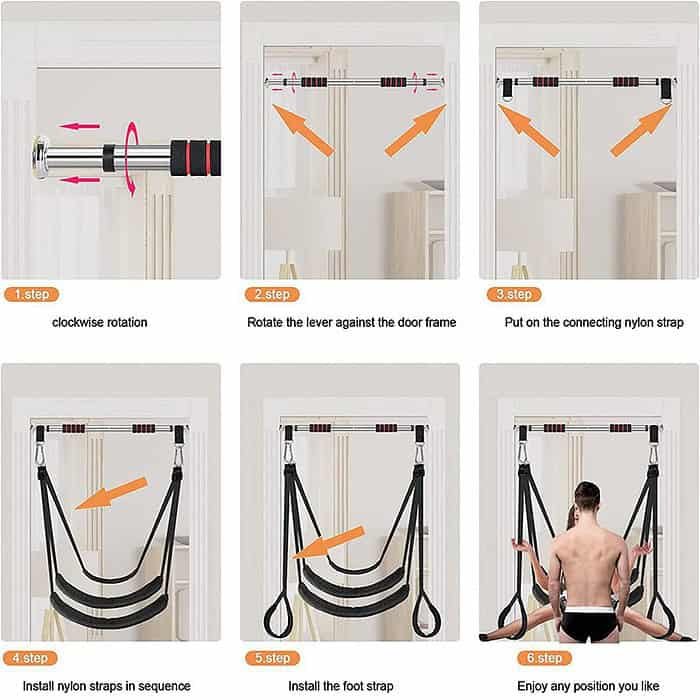 Over-The-Door Sex Swing Bondage Boutique - Image 10