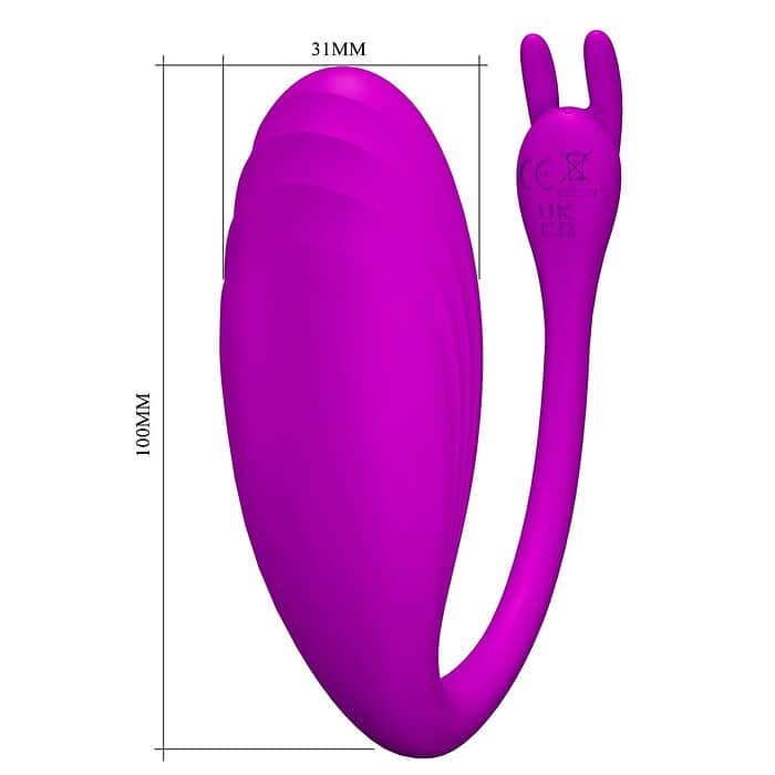 12 Function App Controlled Rechargeable Love Egg - Image 6