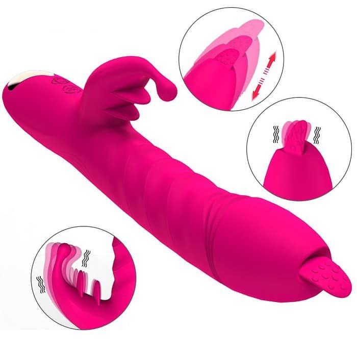 G-Spot Telescopic Massage With Tongue - Image 2