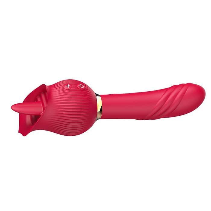 12 Frequency Tongue Rose Vibrator - Image 12