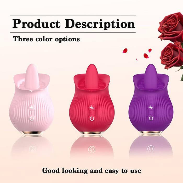 12 Frequency Clitoral Sucking Rose Vibrator - Image 18