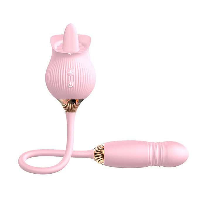 12 Frequency Rose Clitoral Sucking Jumping Egg - Image 2