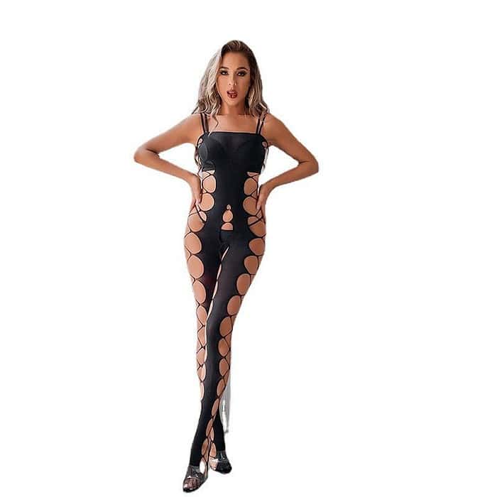 Ripped Mesh Suspenders - Image 3